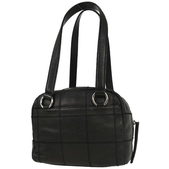 Chanel Black Calfskin Choco Bar Handbag - Picture 2 of 10